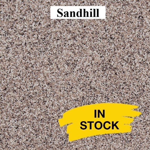 Sandhill quartz aggregate epoxy blend sample for slip-resistant floors
