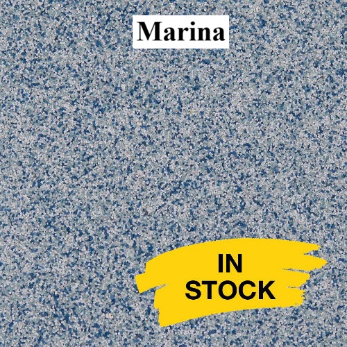 Marina quartz aggregate epoxy blend sample for slip-resistant floors